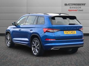 SPOTICAR Skoda Kodiaq 1.5 Tsi Act Sportline Dsg Euro 6 (s/s) 5dr (7 Seat Used Car - Suv Petrol Blue - Bangor - 1200570118_2