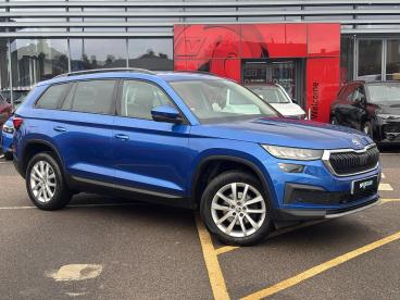 SPOTICAR Skoda Kodiaq 1.5 Tsi Act Se Dsg Euro 6 (s/s) 5dr (5 Seat) Used Car - Suv Petrol Blue - Romford - 1200570926_1