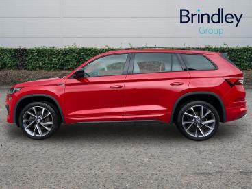 SPOTICAR Skoda Kodiaq 2.0 Tdi Sportline Dsg 4wd Euro 6 (s/s) 5dr (7 Seat Used Car - Suv Diesel Red - Cannock - 1200594192_5