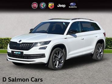 SPOTICAR Skoda Kodiaq 1.5 Tsi Act Sportline Dsg Euro 6 (s/s) 5dr (7 Seat Used Car - Suv Petrol White - Colchester - 1200599772_4