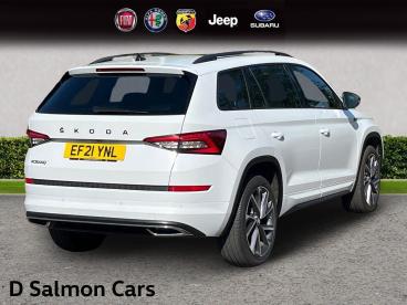 SPOTICAR Skoda Kodiaq 1.5 Tsi Act Sportline Dsg Euro 6 (s/s) 5dr (7 Seat Used Car - Suv Petrol White - Colchester - 1200599772_5