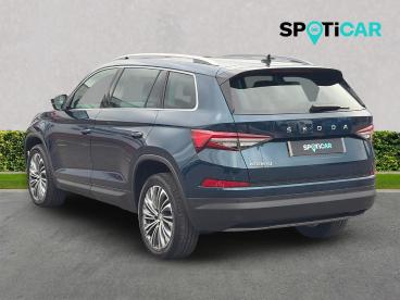 SPOTICAR Skoda Kodiaq 1.5 Tsi Act Se L Executive Dsg Euro 6 (s/s) 5dr (7 Used Car - Suv Petrol Blue - Dumfries - 1200601442_2