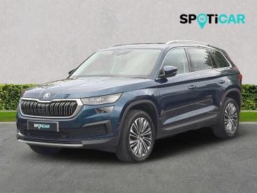 SPOTICAR Skoda Kodiaq 1.5 Tsi Act Se L Executive Dsg Euro 6 (s/s) 5dr (7 Used Car - Suv Petrol Blue - Dumfries - 1200601442_4