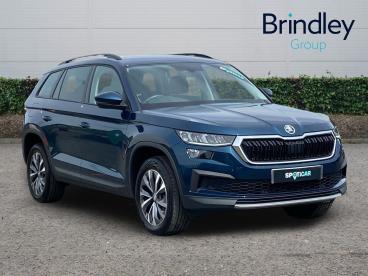 SPOTICAR Skoda Kodiaq 1.5 Tsi Act Se Drive Dsg Euro 6 (s/s) 5dr (7 Seat) Used Car - Suv Petrol Blue - Cannock - 1200612612_1