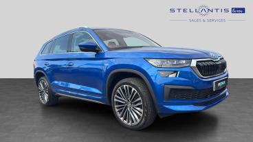 SPOTICAR Skoda Kodiaq 2.0 Tsi Laurin & Klement Dsg 4wd Euro 6 (s/s) 5dr Used Car - Suv Petrol Blue - Redditch - 1200627807_1
