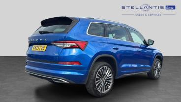 SPOTICAR Skoda Kodiaq 2.0 Tsi Laurin & Klement Dsg 4wd Euro 6 (s/s) 5dr Used Car - Suv Petrol Blue - Redditch - 1200627807_3