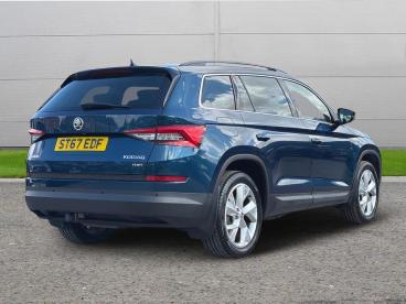 SPOTICAR Skoda Kodiaq 2.0 Tdi Se L Dsg 4wd Euro 6 (s/s) 5dr (7 Seat) Used Car - Suv Diesel Blue - Selby - 1200629034_5