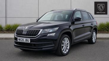 SPOTICAR Skoda Kodiaq 1.5 Tsi Act Se Dsg Euro 6 (s/s) 5dr (7 Seat) Used Car - Suv Petrol Black - Rochdale - 1200630818_1