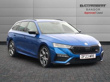 SPOTICAR Skoda Octavia 2.0 Tsi Vrs Euro 6 (s/s) 5dr Used Car - Estate Petrol Blue - Bangor - 1200569431_1