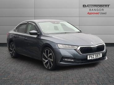 SPOTICAR Skoda Octavia 1.0 Tsi Se Technology Euro 6 (s/s) 5dr Used Car - Saloon Petrol Grey - Bangor - 1200593882_1
