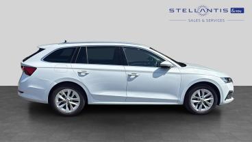 SPOTICAR Skoda Octavia 2.0 Tdi Se L Dsg Euro 6 (s/s) 5dr Used Car - Estate Diesel White - Sheffield - 1200620016_2