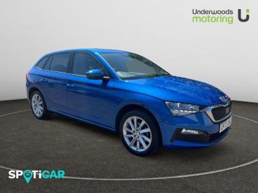 SPOTICAR Skoda Scala 1.5 Tsi Se L Dsg Euro 6 (s/s) 5dr Used Car - Saloon Petrol Blue - Sudbury - 1200512887_1