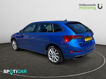 SPOTICAR Skoda Scala 1.5 Tsi Se L Dsg Euro 6 (s/s) 5dr Used Car - Saloon Petrol Blue - Sudbury - 1200552198_4