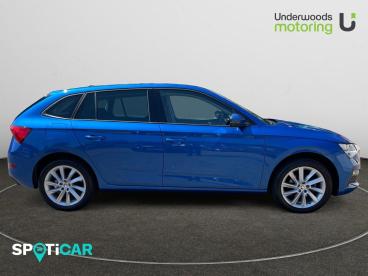 SPOTICAR Skoda Scala 1.5 Tsi Se L Dsg Euro 6 (s/s) 5dr Used Car - Saloon Petrol Blue - Sudbury - 1200552198_5
