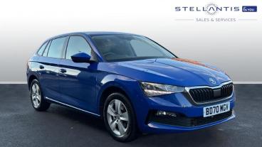 SPOTICAR Skoda Scala 1.5 Tsi Se Euro 6 (s/s) 5dr Used Car - Saloon Petrol Blue - Bristol - 1200557069_1