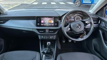 SPOTICAR Skoda Scala 1.5 Tsi Se Euro 6 (s/s) 5dr Used Car - Saloon Petrol Blue - Bristol - 1200557069_4