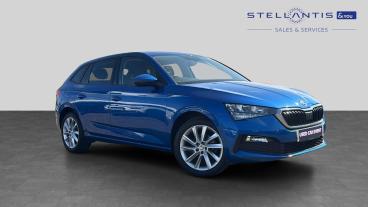 SPOTICAR Skoda Scala 1.5 Tsi Se L Euro 6 (s/s) 5dr Used Car - Saloon Petrol Blue - Redditch - 1200594335_1