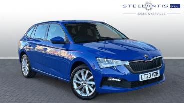 SPOTICAR Skoda Scala 1.0 Tsi Se L Euro 6 (s/s) 5dr Used Car - Saloon Petrol Blue - London - 1200595941_1