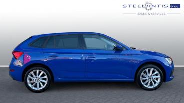SPOTICAR Skoda Scala 1.0 Tsi Se L Euro 6 (s/s) 5dr Used Car - Saloon Petrol Blue - London - 1200595941_2