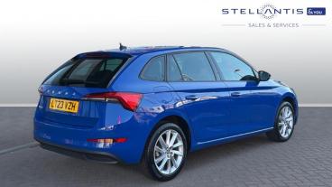 SPOTICAR Skoda Scala 1.0 Tsi Se L Euro 6 (s/s) 5dr Used Car - Saloon Petrol Blue - London - 1200595941_3