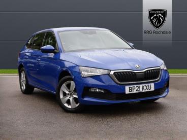 SPOTICAR Skoda Scala 1.0 Tsi Se Euro 6 (s/s) 5dr Used Car - Saloon Petrol Blue - Rochdale - 1200604802_1