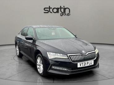 SPOTICAR Skoda Superb 1.4 Tsi Iv 13kwh Se Technology Dsg Euro 6 (s/s) 5d Used Car - Saloon Plug-in Hybrid Black - Redditch - 1200575111_1