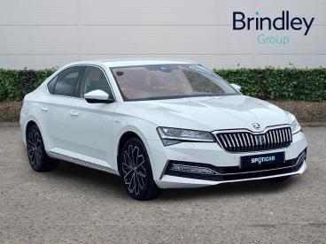 SPOTICAR Skoda Superb 2.0 Tdi Laurin & Klement Dsg Euro 6 (s/s) 5dr Used Car - Saloon Diesel White - Cannock - 1200607974_1