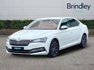 SPOTICAR Skoda Superb 2.0 Tdi Laurin & Klement Dsg Euro 6 (s/s) 5dr Used Car - Saloon Diesel White - Cannock - 1200607974_2