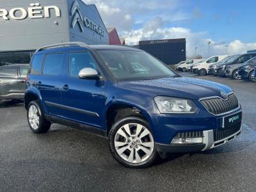SPOTICAR Skoda Yeti 2.0 Tdi Se L Outdoor Euro 6 (s/s) 5dr Used Car - Suv Diesel Blue - Eglinton - 1200554833_1
