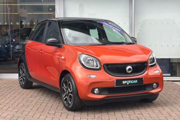 SPOTICAR Smart Forfour 0.9t Prime (premium Plus) Euro 6 (s/s) 5dr Used Car - City Car Petrol Black - Worthing - 1200603435_1