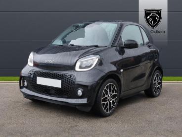 SPOTICAR Smart Fortwo 17.6kwh Prime Exclusive Auto 2dr (22kw Charger) Used Car - City Car Electric Black - Oldham - 1200561581_3