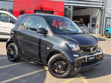 SPOTICAR Smart Fortwo 0.9t Prime Twinamic Euro 6 (s/s) 2dr Used Car - City Car Petrol Black - Romford - 1200587046_1