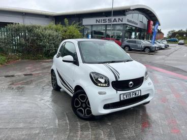 SPOTICAR Smart Fortwo 1.0 Prime (premium) Twinamic Euro 6 (s/s) 2dr Used Car - City Car Petrol White - Bodmin - 1200611488_1