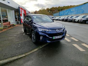 SPOTICAR Ssangyong Korando 61.5kwh Ultimate Auto 5dr Used Car - Suv Electric Blue - Cumnock - 1200380517_1