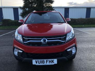 SPOTICAR Ssangyong Korando 2.2d Le Auto Euro 6 5dr Used Car - Suv Diesel Red - Bridgend - 1200561940_2