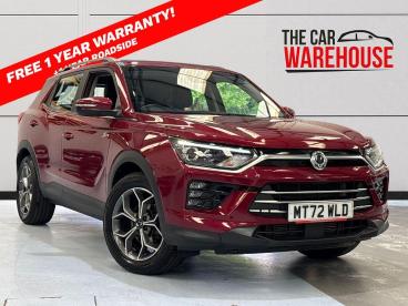 SPOTICAR Ssangyong Korando 1.5 Ventura 5dr Auto Used Car - Suv Petrol Red - Swansea - 1200605716_1
