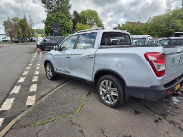 SPOTICAR Ssangyong Musso 2.2d Saracen Auto 4wd Euro 6 4dr Used Car - Commercial Vehicle Diesel Silver - Cumnock - 1200519290_5