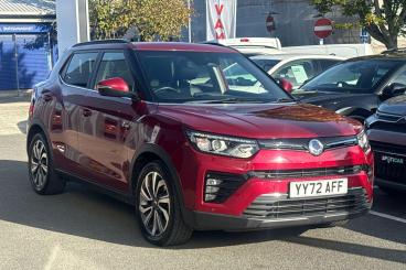 SPOTICAR Ssangyong Tivoli 1.5p Ultimate Nav Auto Euro 6 (s/s) 5dr Used Car - Suv Petrol Red - Plymouth - 1200637341_1