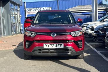 SPOTICAR Ssangyong Tivoli 1.5p Ultimate Nav Auto Euro 6 (s/s) 5dr Used Car - Suv Petrol Red - Plymouth - 1200637341_2