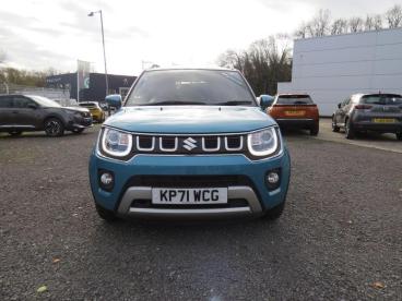 SPOTICAR Suzuki Ignis 1.2 Dualjet Mhev Sz5 Cvt Euro 6 (s/s) 5dr Used Car - City Car Hybrid Blue - Rugby - 1200562483_2