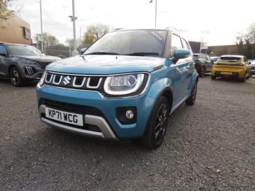 SPOTICAR Suzuki Ignis 1.2 Dualjet Mhev Sz5 Cvt Euro 6 (s/s) 5dr Used Car - City Car Hybrid Blue - Rugby - 1200562483_3