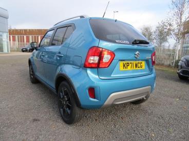 SPOTICAR Suzuki Ignis 1.2 Dualjet Mhev Sz5 Cvt Euro 6 (s/s) 5dr Used Car - City Car Hybrid Blue - Rugby - 1200562483_4