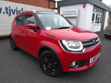 SPOTICAR Suzuki Ignis 1.2 Dualjet Mhev Sz5 Euro 6 (s/s) 5dr Used Car - City Car Hybrid Red - Telford - 1200567059_1