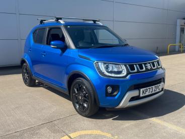 SPOTICAR Suzuki Ignis 1.2 Dualjet Mhev Sz5 Euro 6 (s/s) 5dr Used Car - City Car Hybrid Blue - Rugby - 1200613030_1