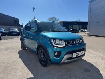 SPOTICAR Suzuki Ignis 1.2 Dualjet Mhev Sz5 Euro 6 (s/s) 5dr Used Car - City Car Hybrid Blue - Rugby - 1200613031_1