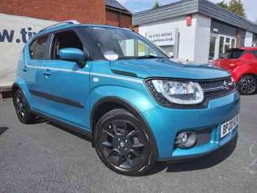 SPOTICAR Suzuki Ignis 1.2 Dualjet Mhev Sz-t Euro 6 (s/s) 5dr Used Car - City Car Hybrid Blue - Telford - 1200628185_1