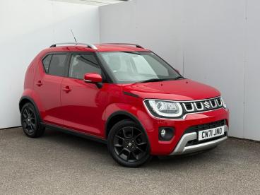 SPOTICAR Suzuki Ignis 1.2 Dualjet Mhev Sz5 Euro 6 (s/s) 5dr Used Car - City Car Hybrid Red - Trowbridge - 1200635983_1