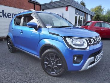 SPOTICAR Suzuki Ignis 1.2 Dualjet Mhev Sz5 Cvt Euro 6 (s/s) 5dr Used Car - City Car Hybrid Blue - Telford - 1200638113_1