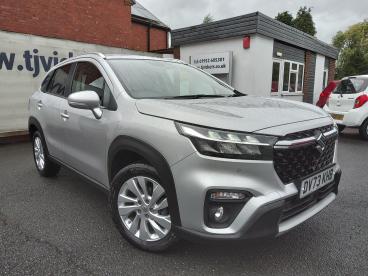 SPOTICAR Suzuki S-cross 1.4 Boosterjet Mhev Motion Euro 6 (s/s) 5dr Used Car - Suv Hybrid Silver - Telford - 1200547242_1