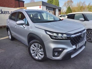 SPOTICAR Suzuki S-cross 1.4 Boosterjet Mhev Motion Euro 6 (s/s) 5dr Used Car - Suv Hybrid Silver - Telford - 1200558869_1